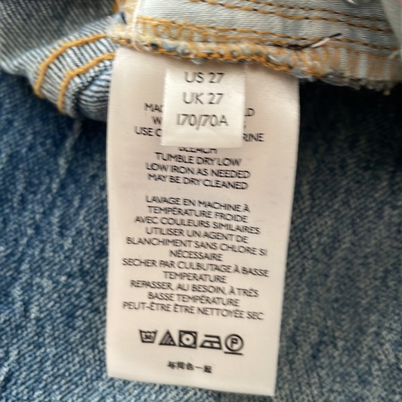 Anthropologie PILCRC Patchwork Jeans. Size 27 - Picture 5 of 8